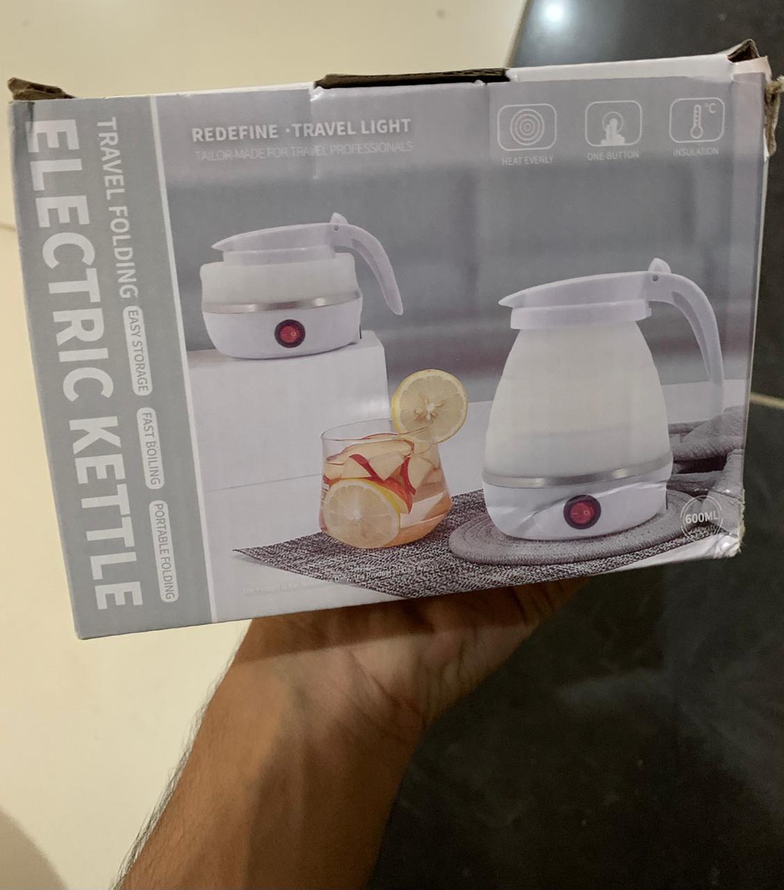 Fast Water Boiling 600ml Portable Travel Kettle