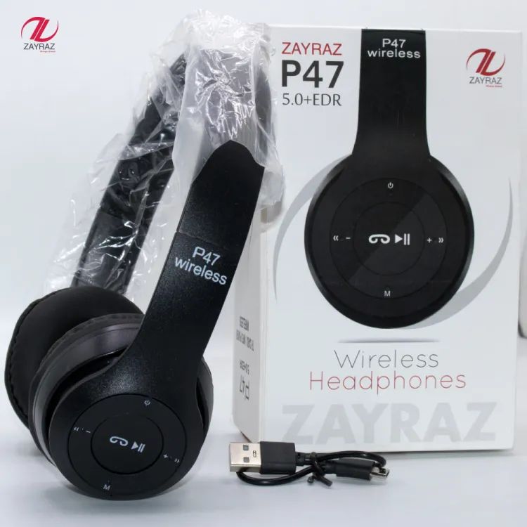 P47 Wireless Bluetooth Foldable Headphones