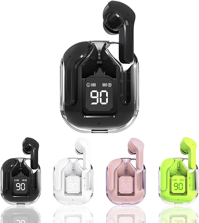 T6 Crystal Wireless Earbuds 🎧 | ENC Noise Cancelling | Bluetooth 5.0