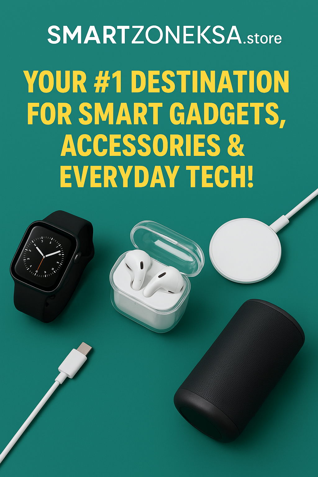 SmartZoneKSA.store – Your #1 Destination for Smart Gadgets, Accessories & Everyday Tech!