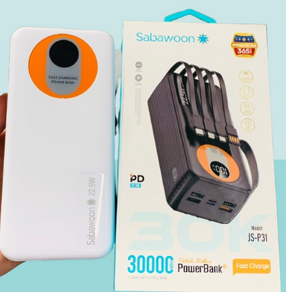 Sabawoon 30000mAh Power Bank