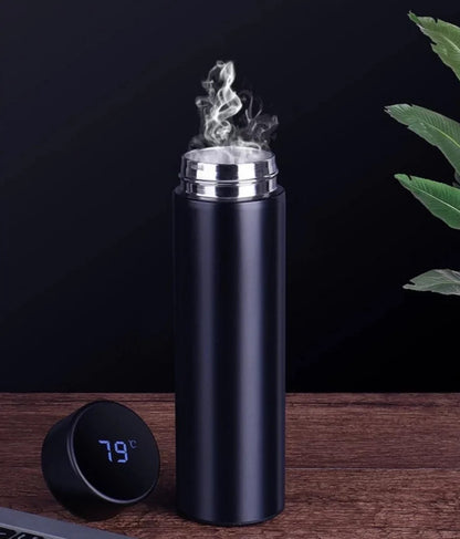 Smart LED Stainless Steel Thermos Bottle 500ml