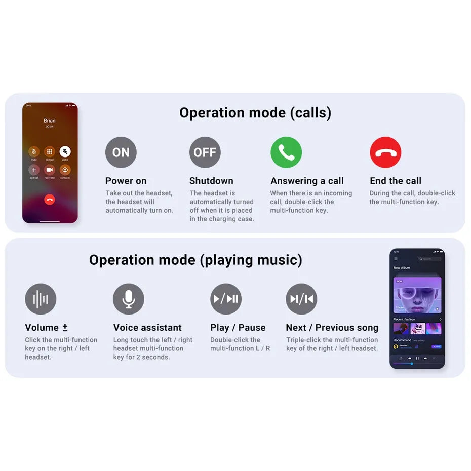 Air31 Transparent Wireless Earbuds