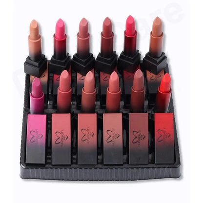 12 Pcs Huda beauty lipstick